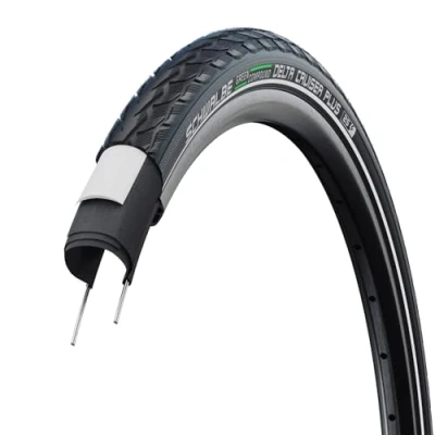 Imagen de Schwalbe 713213 Cubierta neumatico Bicicleta rigida Reflectante Delta Cruiser Plus 20x1.75 hs431