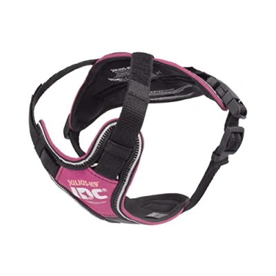 Imagen de Julius K9, Arnés IDC Longwalk, Rosa Gris, Tamaño: 2XS