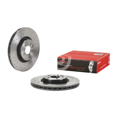 Imagen de BREMBO 09.9586.1X Disco de freno 336 28 5 perforado/ventil. int. revestido altamente carbonizado VOLVO: XC70 II Familiar, V60 I, S80