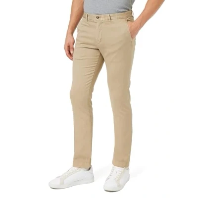 Imagen de Tommy Hilfiger Chino Bleecker Structure Gmd MW0MW33910 Pantalones de Tejido, Beige (Batique Khaki), 36W / 34L para Hombre
