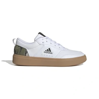 Imagen de adidas Park St Shoes, Zapatos Bajos Que no Son de fútbol Hombre, FTWR White/Olive strata/Gum 3, 41 EU