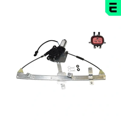 Imagen de Era Elevalunas Delante, derecha eléctrico con electromotor 490224 JEEP: GRAND CHEROKEE 2, 3