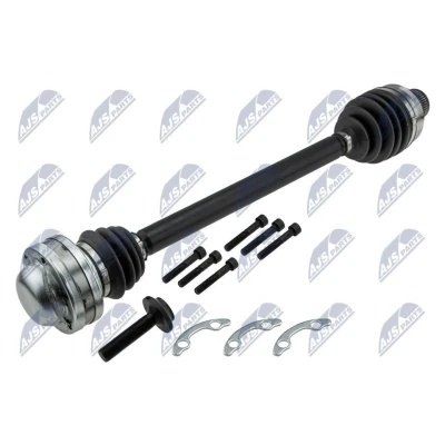 Imagen de NTY NPW AU 032 Árbol de transmisión Eje trasero, trasero izquierda, derecha 630 AUDI: A4 B8 Berlina, Avant