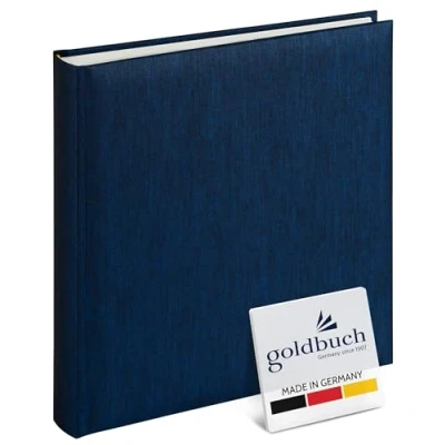 Imagen de Goldbuch Summertime Álbum de Fotos (25 x 25 cm, 60 páginas), Papel pergamino, Azul, cm