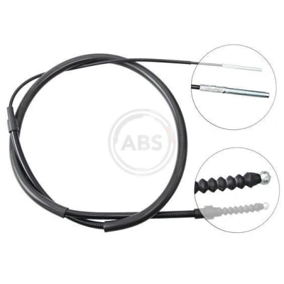 Imagen de A.B.S. K11376 Cable de Freno Mano 1613 Discos para dirección izquierda/derecha VOLKSWAGEN: GOLF 3, Vento