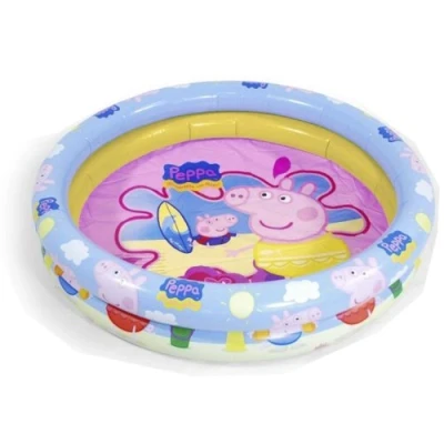 Imagen de Muñecas Saica Peppa Pig Piscina Hinchable, Multicolor, 90 x 32 cm (Saica Toys 78 9113)