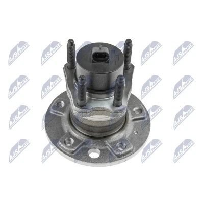 Imagen de NTY KLT PL 006 Juego de cojinete rueda Eje trasero izquierda, trasero, derecha con buje rueda, anillo sensor magnético incorporado 140
