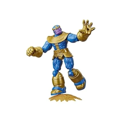 Imagen de Avengers Bend and Flex Figura Thanos 15 Cm (Hasbro E83445X0) , Color/Modelo Surtido