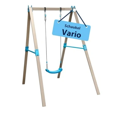 Imagen de HUDORA Vario Columpio Módulo Base para Estructura de Niños Set Expandible con Cuerdas Ajustables hasta 50 kg Juego al Aire Libre Opción Ampliación