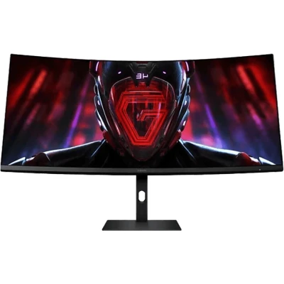 Imagen de Monitor gaming Xiaomi G34, 34&quot;, WQHD, 1 ms, 180 Hz, FreeSync, DisplayPort x2, HDMI Negro