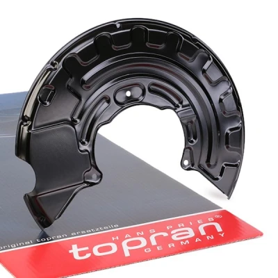 Imagen de TOPRAN 117 966 Chapa Protectora de Disco Freno Eje delantero, derecha VOLKSWAGEN: GOLF 5, 6, Scirocco III, SEAT: Leon II Hatchback