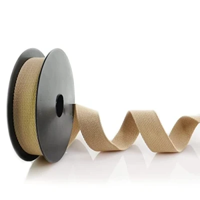 Imagen de Trimz 1905 10 30 19 Cincha de algodón Resistente, Beige, 10m x 30mm,