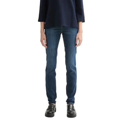 Imagen de TOM TAILOR 202212 Alexa Slim Vaqueros para Mujer, Azul (10282 Dark Stone Wash Denim (2)), 29W / 30L
