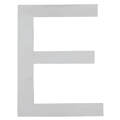 Imagen de ARREGUI SEC11 T3 Número de Casa Exterior 20 cm altura Placa Señalización Acero Inoxidable Satinado Puerta Letra Vivienda, Piso o Escalera E