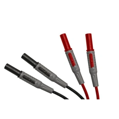Imagen de PeakTech Cables de conexión aislados 4 mm CAT III 1000 V, P 7020, 1 pieza