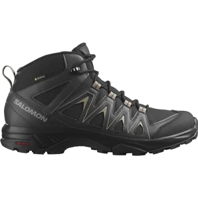Imagen de Salomon X Braze MID GTX Zapatillas de senderismo, Hombre, Talla: 46, Black/phantom/vintage khaki Zapatos
