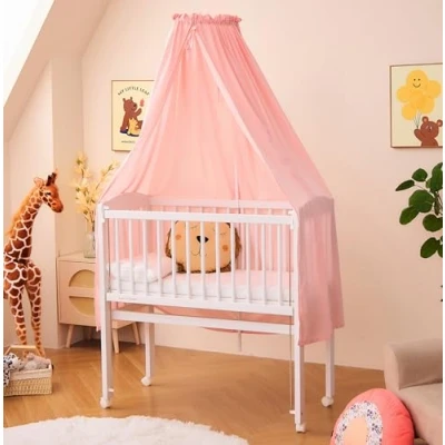 Imagen de ALAVYA HOME® dosel para cama con dosel, cuna, habitación infantil, mosquitera, 100% algodón orgánico, certificado GOTS, 150 x 240 cm
