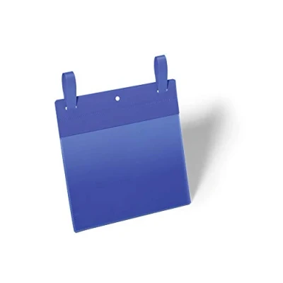 Imagen de Durable 174907 Bolsa de malla (A5 transversal) Paquete 50 piezas azul