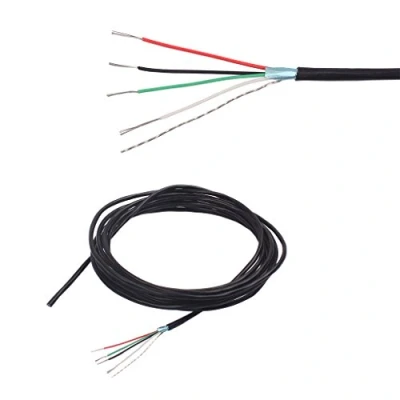 Imagen de Alnicov Cable de alambre conexión circuito guitarra 4 conductores blindado La mejor reducción ruido