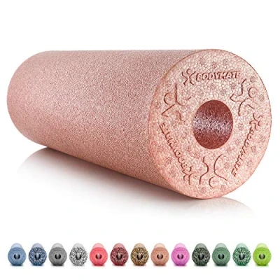 Imagen de BODYMATE Rodillo Standard para Tejido fascial Dureza Media Longitud 45 cm diámetro 15 con Libro electrónico Gratuito miofascial Profesional