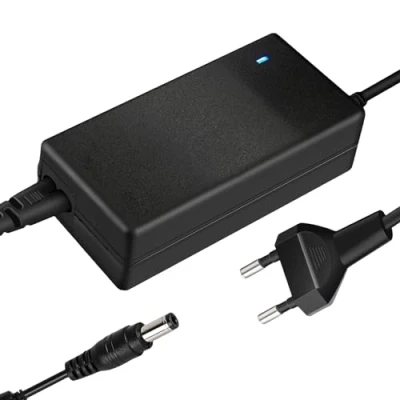 Imagen de Vegena Transformador De Alimentación 24V 5A, Adaptador Voltaje Entrada AC 100 240V a DC 12V Fuente Alimentacion LED Para Pantallas, Equipos Electrónicos
