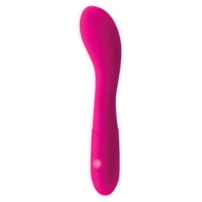 Imagen de Vibrador Punto G Usb Silicona Goodies Sugar Con 10 Funciones De Vibración Fushsia