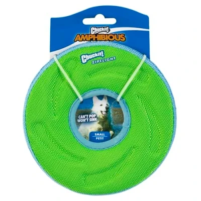 Imagen de Chuckit! Zipflight Juguete de Perros, Frisbee Flotando y Revoloteando, Colores aleatorios, S