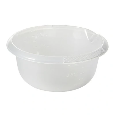 Imagen de keeeper Bol Universal con Boquilla, Redondo, 1,5 l, Ø 20 cm, Björk, Transparente