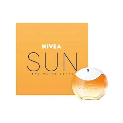 Imagen de NIVEA Sun Eau de Toilette, perfume con el original Sun, aroma veraniego y refrescante, unisex, en frasco icónico (30 ml)