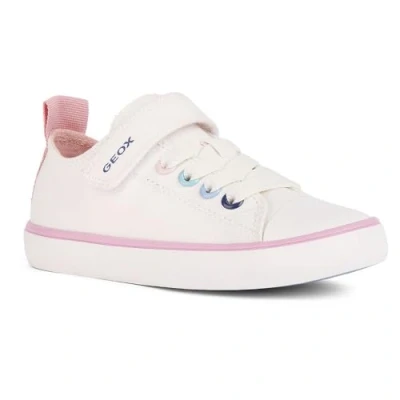Imagen de Geox J Gisli 30 Zapatillas para niños, Talla: 31, Blanco Zapatos