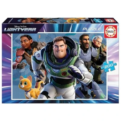 Imagen de Educa Lightyear, Puzzle Compuesto por 200 Grandes Piezas Perfectamente acabadas y con los Personajes de Medida aproximada del Puzzle: 40 x 28 cm, A Partir 6 años (19317)