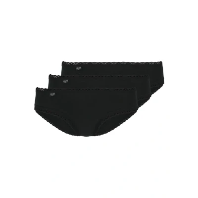 Imagen de Sloggi 3 PACK Braguitas, Mujer, Talla: 40, Black