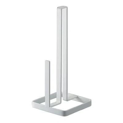 Imagen de Yamazaki Kitchen Roll Holder Tower White