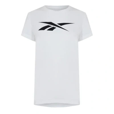 Imagen de Reebok Te Graphic Vector tee Camiseta, Mujer, Blanco, S