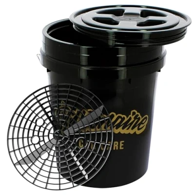 Imagen de Sumex Kit Limpieza para el Lavado Coche Billionaire Cubo Tapa y Rejilla Ideal a Mano del Vehículo Imprescindible Detailing