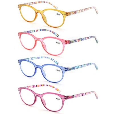 Imagen de Un Pack de 4 Gafas Lectura 2.5/Gafas para Presbicia Mujeres,Buena Vision Ligeras Comodas,Vista Cerca/Vista Cansada