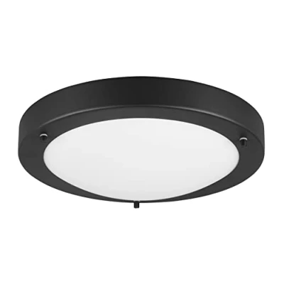 Imagen de Trio Leuchten Condus 6801011 32 Lámpara de techo para baño (metal, cristal blanco mate, 1 bombilla E27 no incluida)