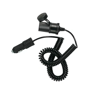 Imagen de Lam39055 Enchufe mechero con alargador Espiral 4 m led 12/24v