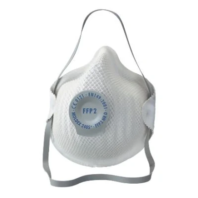 Imagen de Moldex Máscara para polvo 2405 FFP2 NR, p/20, Moldex, Blanco Adecuado Ganadería