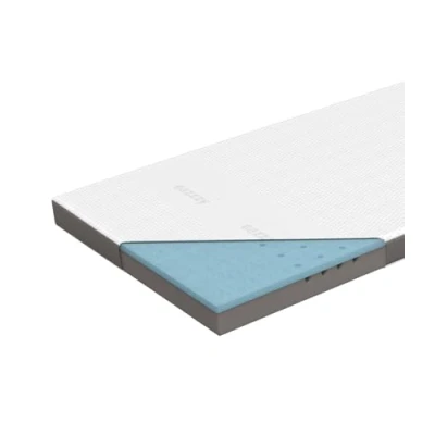 Imagen de Genius Eazzzy Topper Deluxe 140 x 200 9 cm H2 H3 Tope ortopédico para colchón y Cama con somier de Espuma Gel, cm, alérgicos, Incluye Funda
