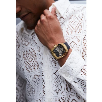 Imagen de Guess MENS Trend Cronógrafo, Hombre, Talla: One Size, Black