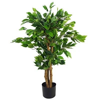 Imagen de Leaf Árbol ficus Artificial de Hoja perenne, 90 cm