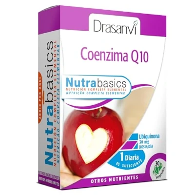 Imagen de COENZIMA Q10 30 CAPSULAS NUTRABASICOS DRASANVI