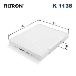 Imagen de Filtro, aire habitáculo FILTRON K 1138