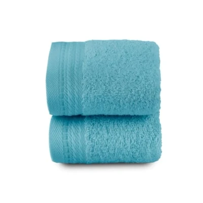 Imagen de Top Towel Premium Toallas de baño Grandes 2 Cara o Bidet 30x50 cms Algodon 100% 600 Gramos Aguamar