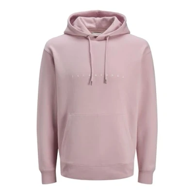 Imagen de JACK &amp; JONES Jjestar JJ Sudadera con Capucha Noos, Pink Nectar, L para Hombre