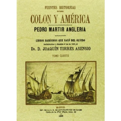 Imagen de Fuentes históricas sobre Colón y América (4 tomos)