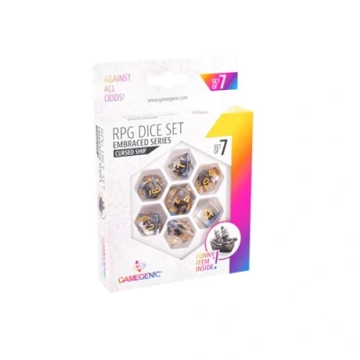 Imagen de Gamegenic Set de Dados para rol Cursed Ship (7pcs)