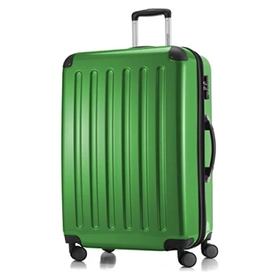 Imagen de HAUPTSTADTKOFFER Alex Tsa R2 Equipaje de viaje, Maleta rígida, Trolley expandible, 4 ruedas dobles, TSA, 75 cm, 119 litros, Verde
