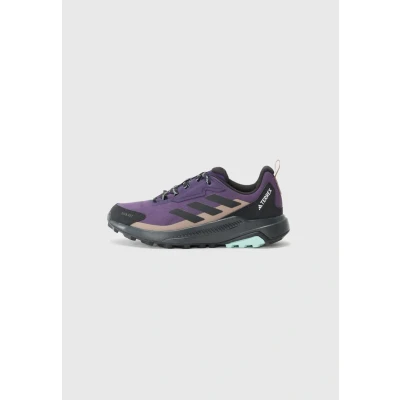 Imagen de adidas Terrex Anylander Rain.RDY Hiking Shoes, Zapatos de Senderismo Mujer, Aurora Plum/Core Black/Trace Brown, 37 1/3 EU